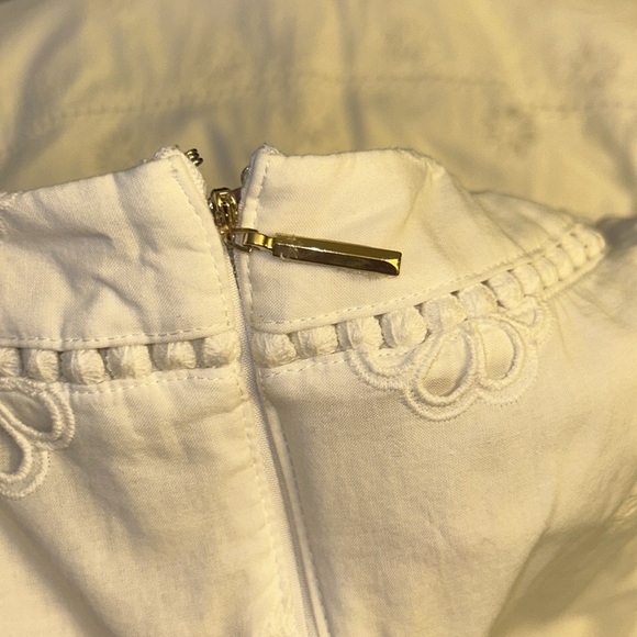 Kate Spade Spade Cover Eyelet Mini Dress White - Picture 12 of 15